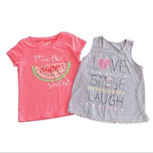 3/$10 3T Girls Spring/ Summer Tops Bundle
